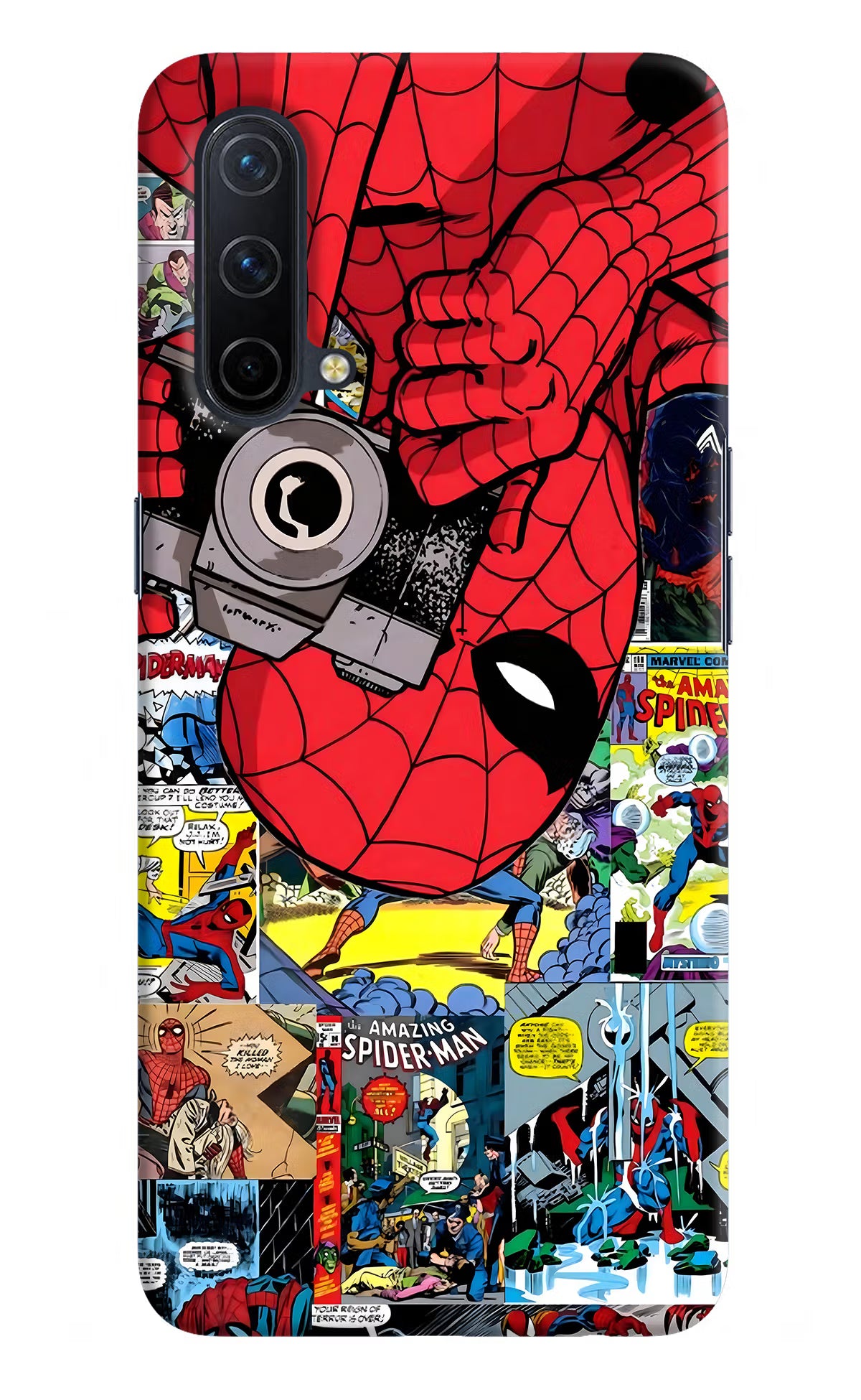 Spider Man Oneplus Nord CE 5G Hard Case Back Cover by Casekaro