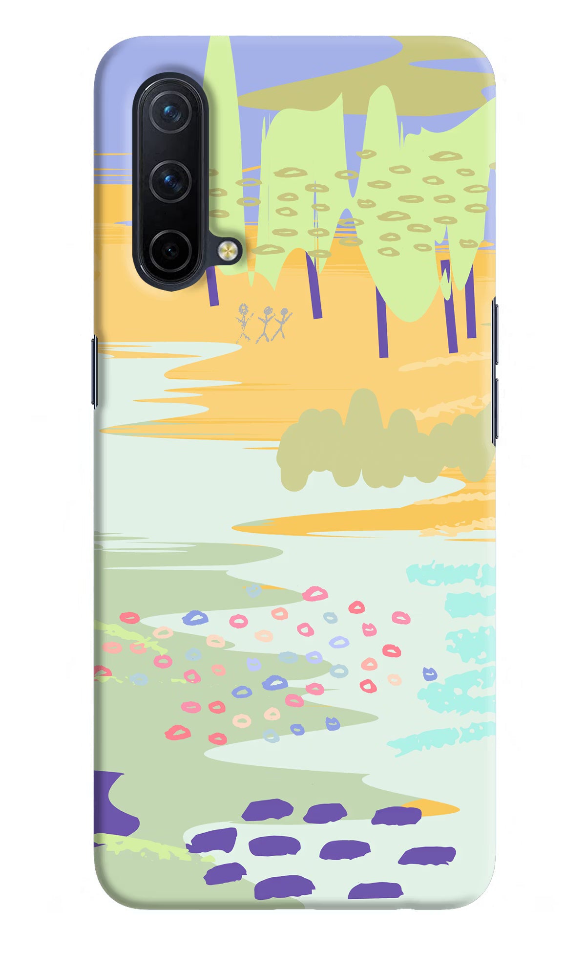 Scenery Oneplus Nord CE 5G Hard Case Back Cover by Casekaro