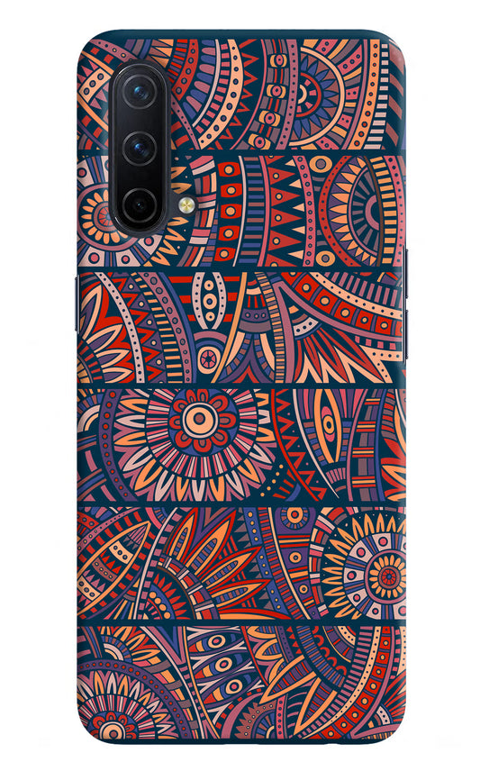 African Culture Design Oneplus Nord CE 5G Hard Case Back Cover by Casekaro