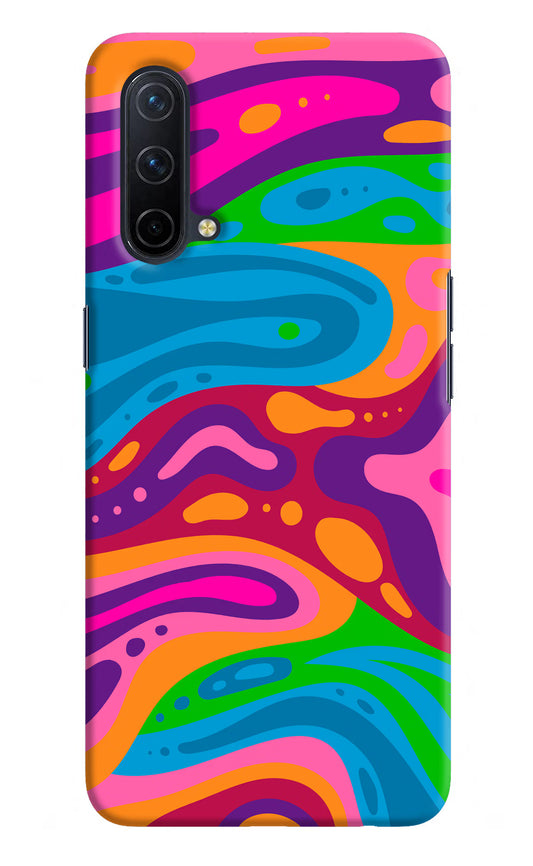 Trippy Pattern Oneplus Nord CE 5G Hard Case Back Cover by Casekaro