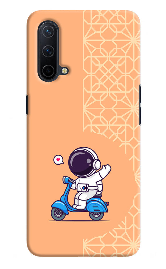Cute Astronaut Riding Oneplus Nord CE 5G Hard Case Back Cover by Casekaro