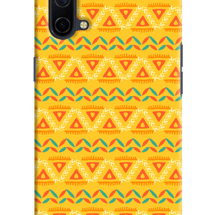 Tribal Pattern Oneplus Nord CE 5G Hard Case Back Cover by Casekaro