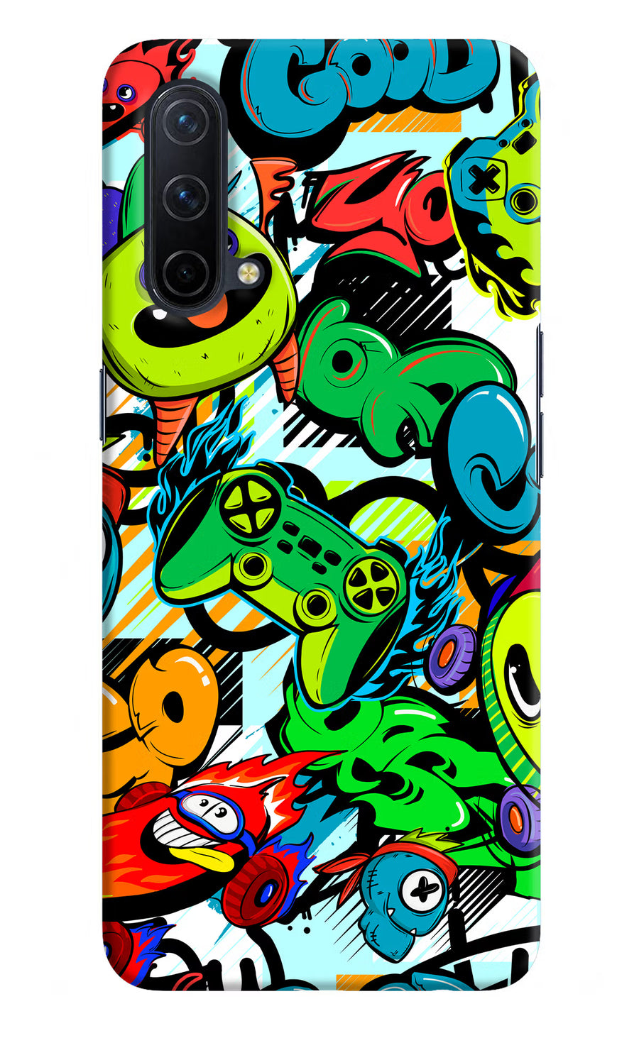 Game Doodle Oneplus Nord CE 5G Back Cover, Hard case