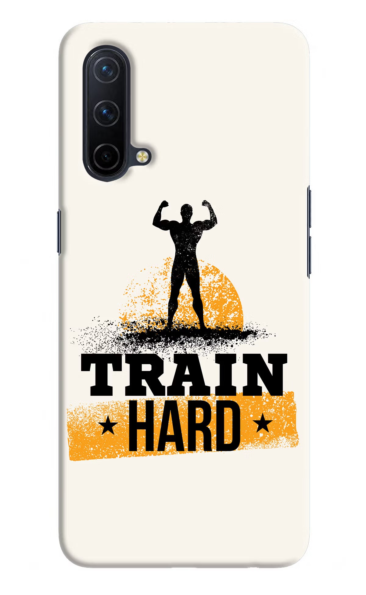 Train Hard Oneplus Nord CE 5G Hard Case Back Cover by Casekaro