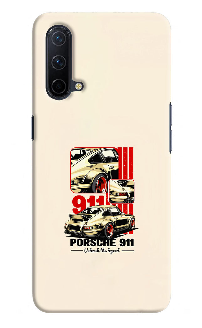Classic Porsche 911 Oneplus Nord CE 5G Hard Case Back Cover by Casekaro