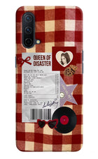 Queen of Disaster Oneplus Nord CE 5G Hard Case Back Cover by Casekaro