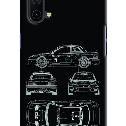 WRC'99 Oneplus Nord CE 5G Hard Case Back Cover by Casekaro