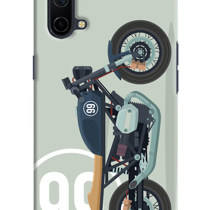 Classic Cafe Racer 99 Oneplus Nord CE 5G Hard Case Back Cover by Casekaro