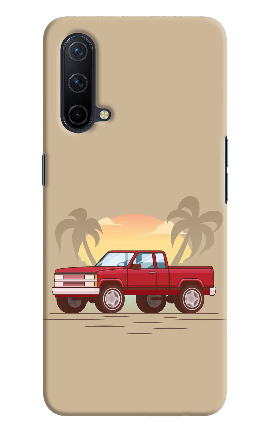 Desert Classic Drive Oneplus Nord CE 5G Back Cover, Hard case