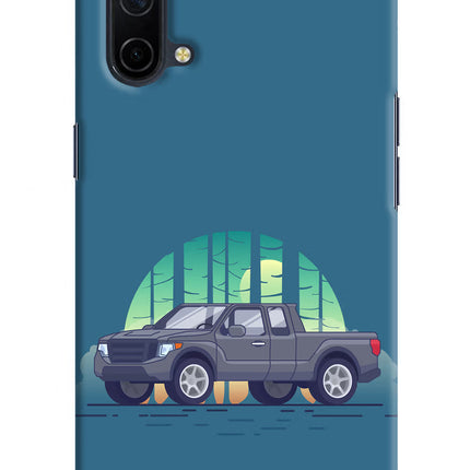 Retro Garage Vibe Oneplus Nord CE 5G Hard Case Back Cover by Casekaro