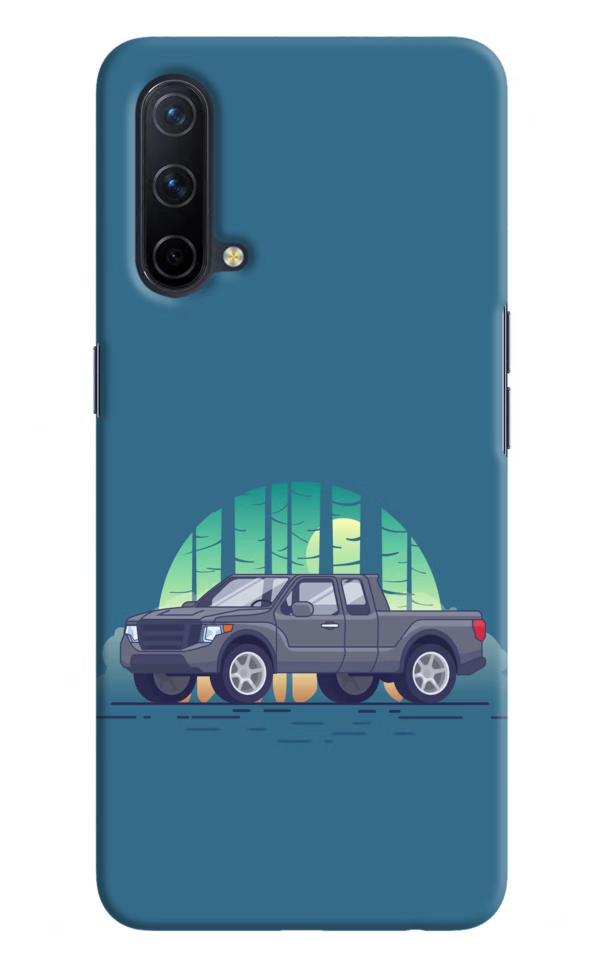 Retro Garage Vibe Oneplus Nord CE 5G Hard Case Back Cover by Casekaro