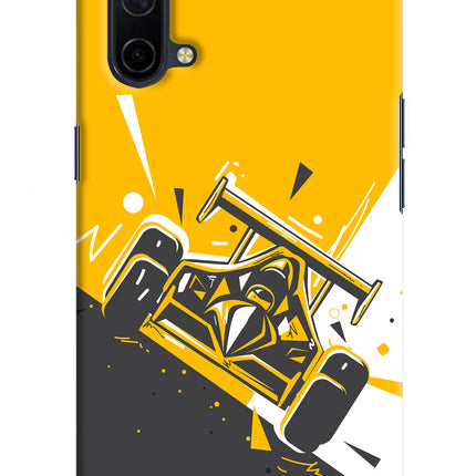 Track King Oneplus Nord CE 5G Hard Case Back Cover by Casekaro