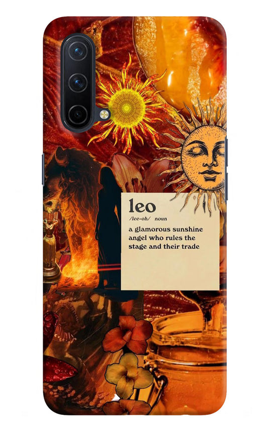 Leo Zodiac Oneplus Nord CE 5G Hard Case Back Cover by Casekaro