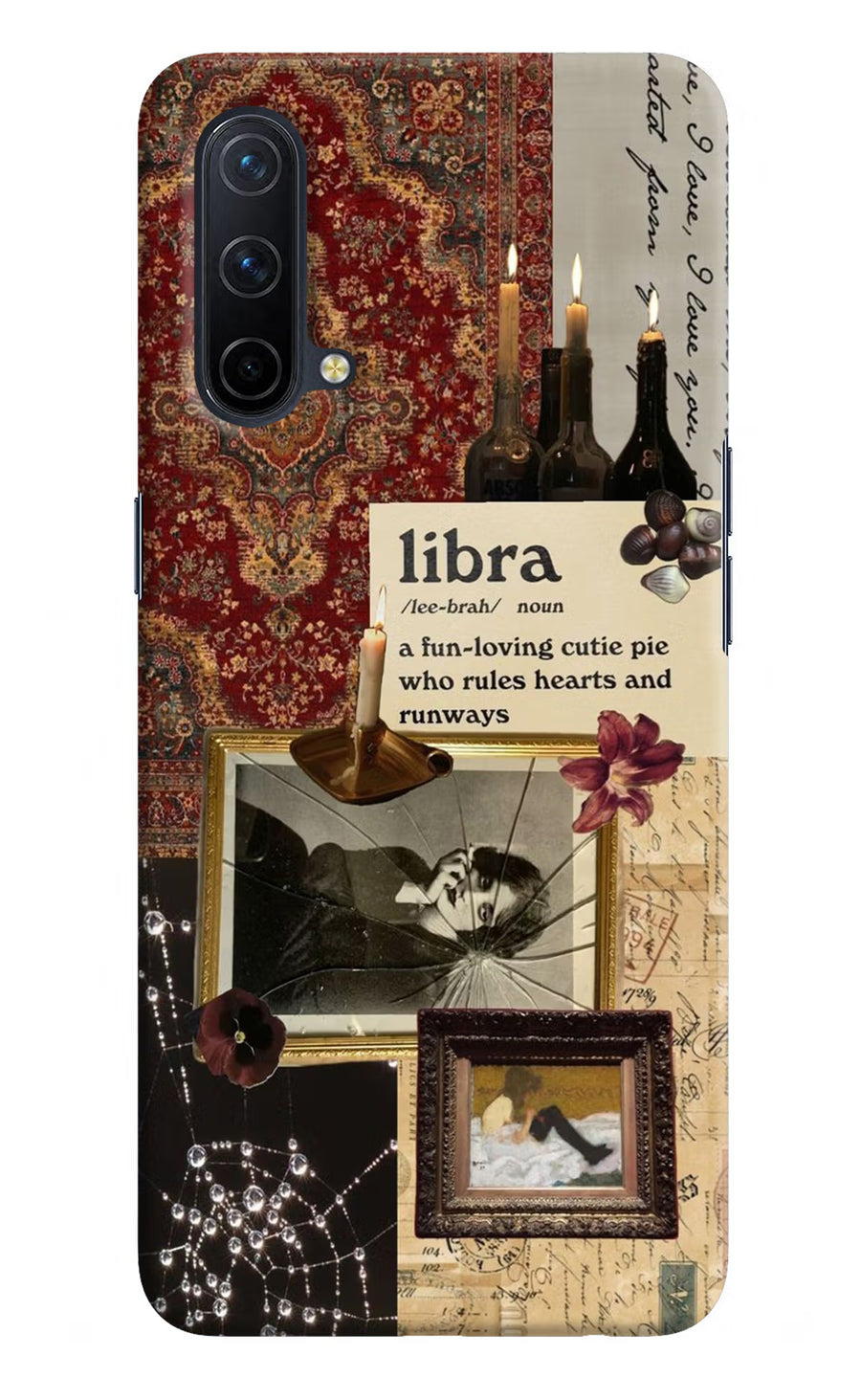 Libra Zodiac Oneplus Nord CE 5G Back Cover, Hard case