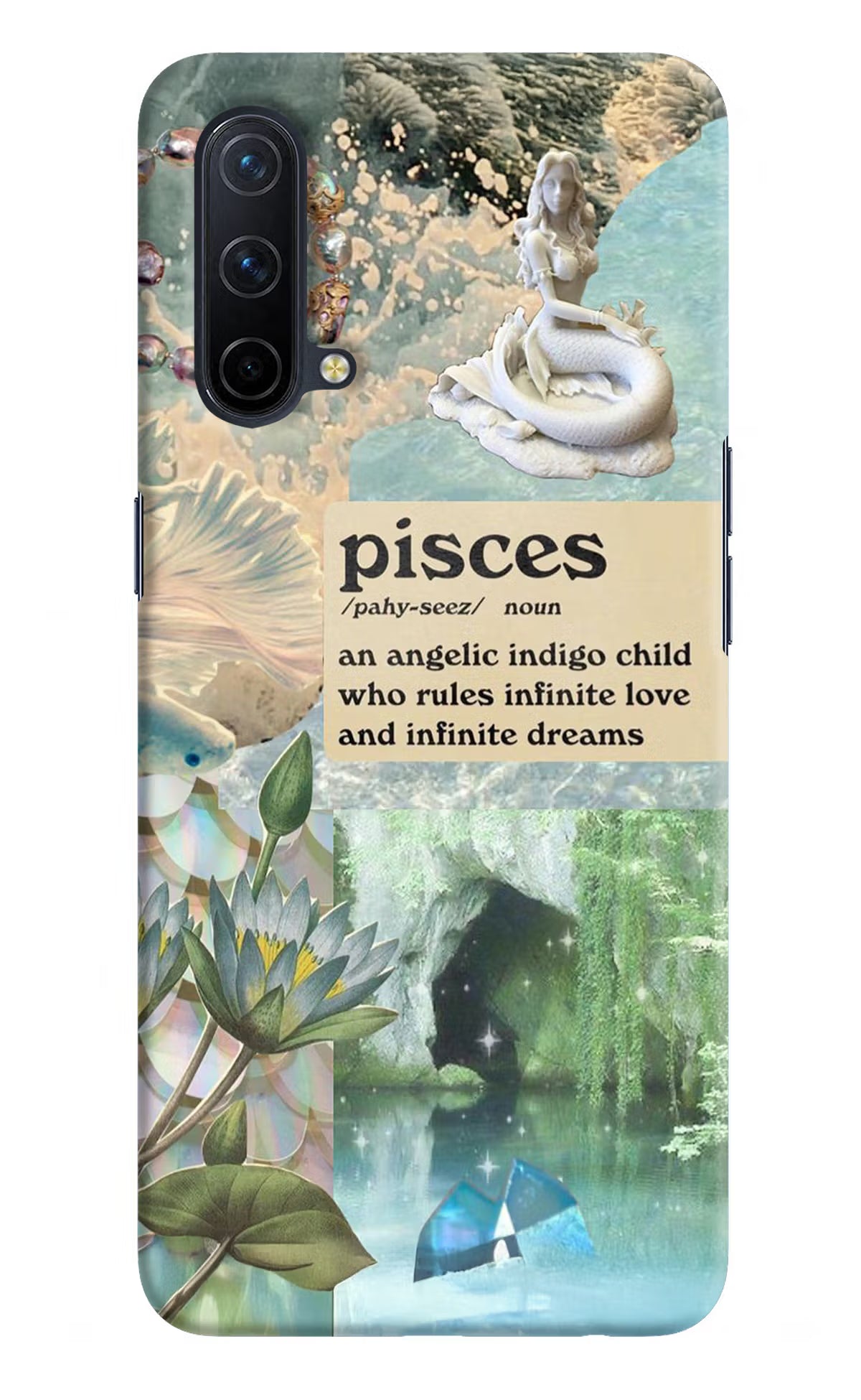 Pisces Zodiac Oneplus Nord CE 5G Hard Case Back Cover by Casekaro