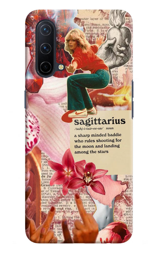 Sagittarius Zodiac Oneplus Nord CE 5G Hard Case Back Cover by Casekaro
