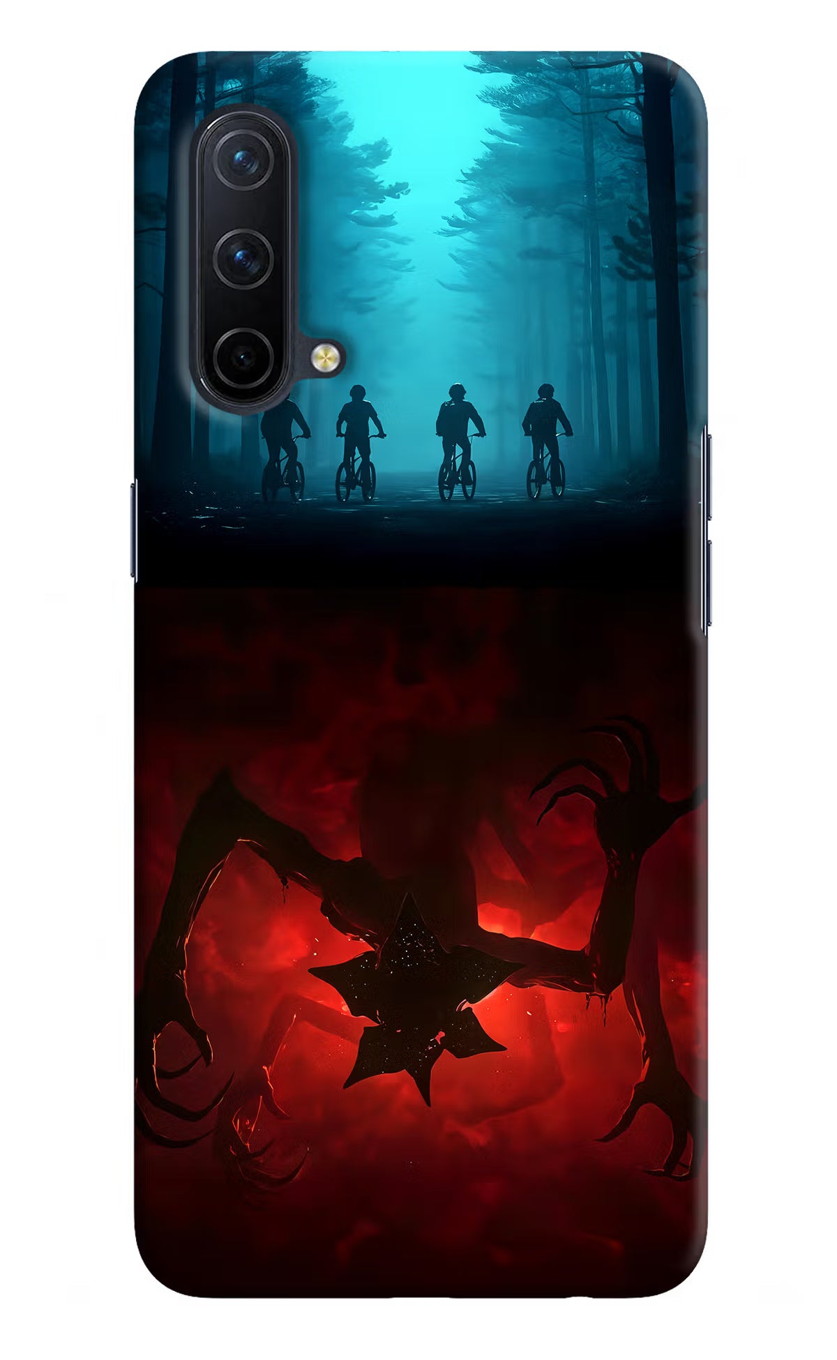 Ordinary Things Downside Up Oneplus Nord CE 5G Hard Case Back Cover by Casekaro