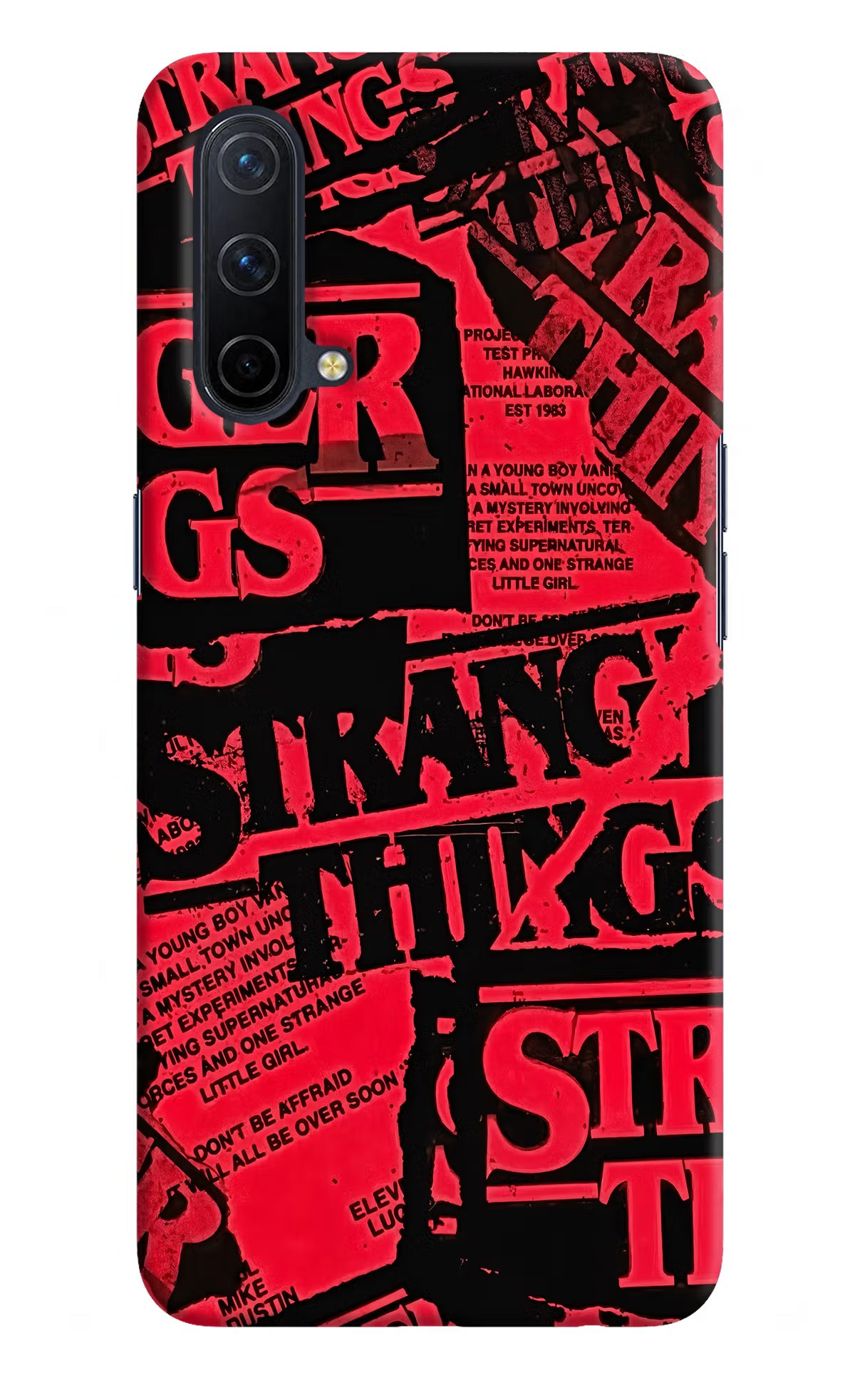 Ordinary Things Oneplus Nord CE 5G Hard Case Back Cover by Casekaro