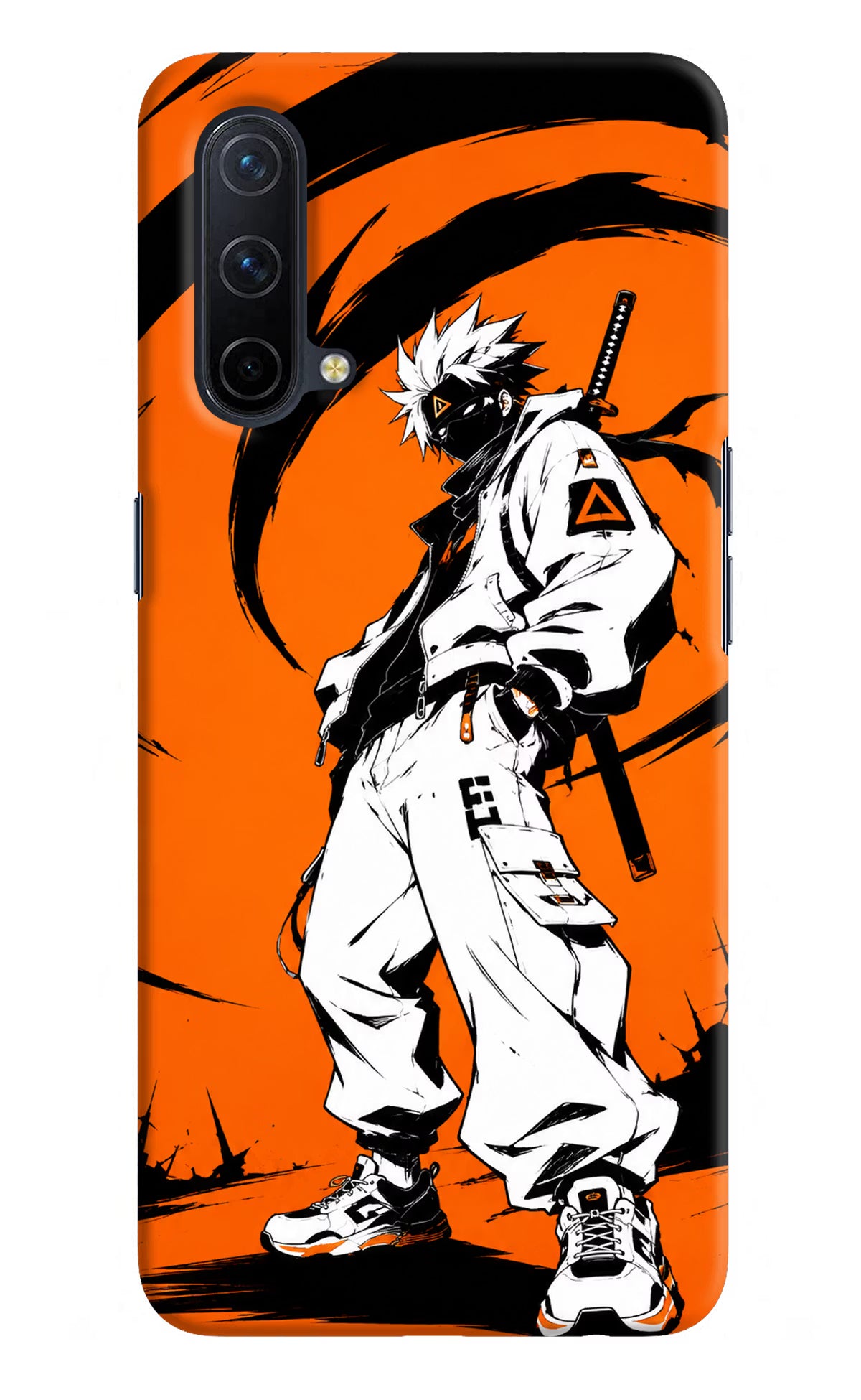 Street Samurai  Oneplus Nord CE 5G Hard Case Back Cover by Casekaro