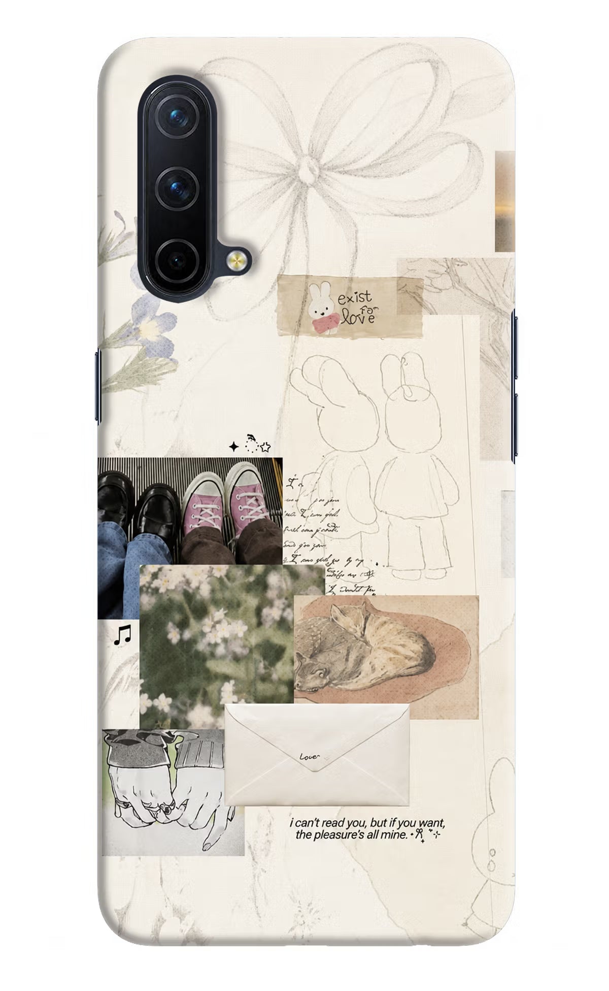 Soft Aesthetic Oneplus Nord CE 5G Back Cover
