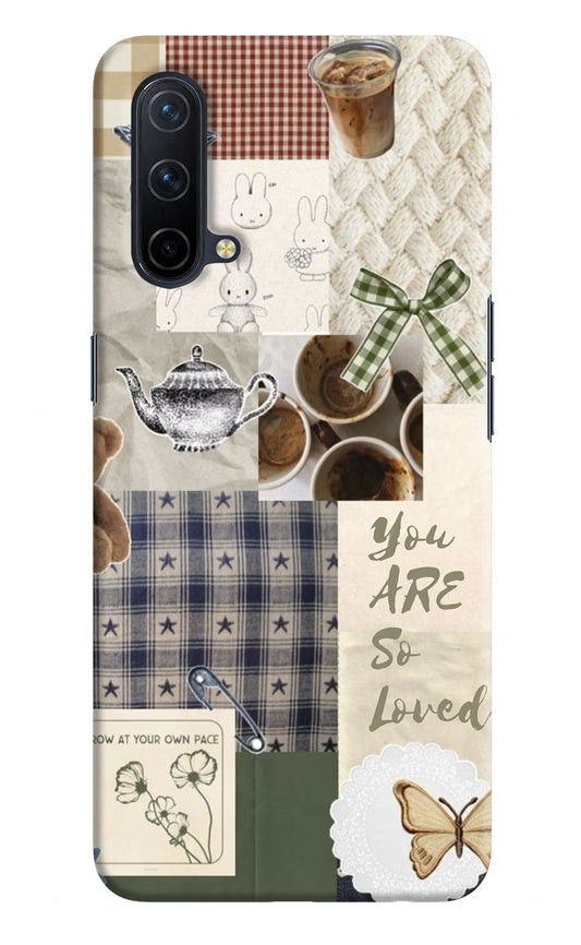 Cookie Oneplus Nord CE 5G Hard Case Back Cover by Casekaro