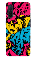 Graffiti Vibe Oneplus Nord CE 5G Hard Case Back Cover by Casekaro