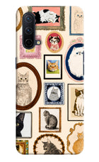 Mirror Cats Oneplus Nord CE 5G Hard Case Back Cover by Casekaro