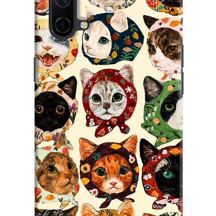 Cool Cat Oneplus Nord CE 5G Hard Case Back Cover by Casekaro