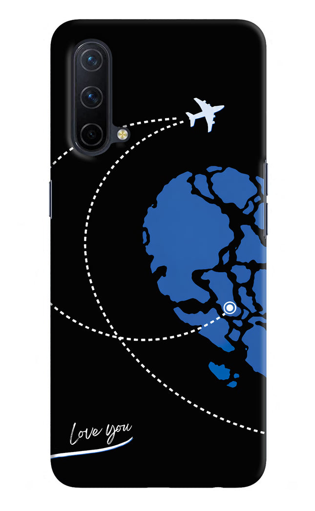 Love Orbit Oneplus Nord CE 5G Hard Case Back Cover by Casekaro