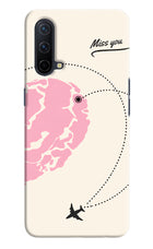 Miss Orbit Oneplus Nord CE 5G Hard Case Back Cover by Casekaro