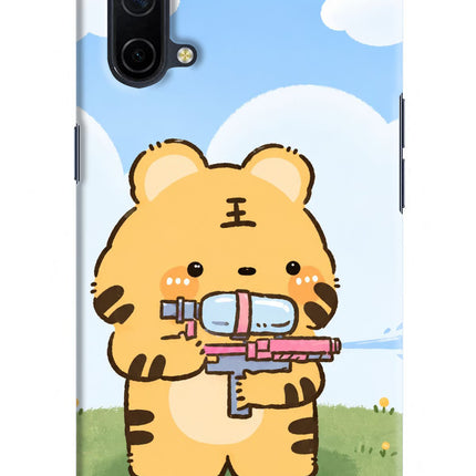 Tiger Treat Oneplus Nord CE 5G Hard Case Back Cover by Casekaro