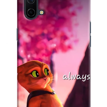 Always Cat Oneplus Nord CE 5G Hard Case Back Cover by Casekaro