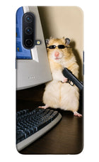 Hacker Hamster Oneplus Nord CE 5G Hard Case Back Cover by Casekaro