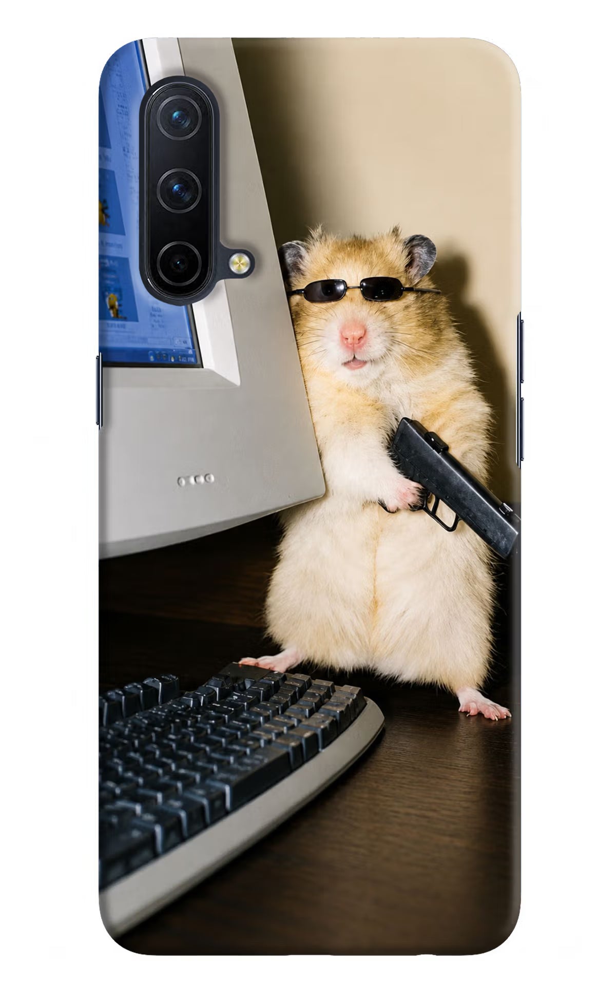 Hacker Hamster Oneplus Nord CE 5G Back Cover