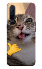 Silly Cat Call Oneplus Nord CE 5G Hard Case Back Cover by Casekaro
