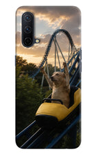 Rollercoaster Dog Oneplus Nord CE 5G Hard Case Back Cover by Casekaro