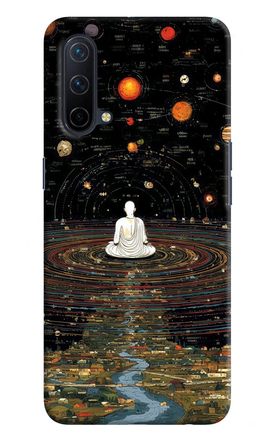 Space Monk Oneplus Nord CE 5G Back Cover, Hard case