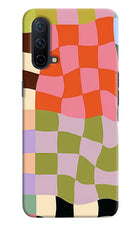 Wavy Grid Oneplus Nord CE 5G Back Cover
