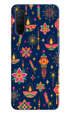 Festive Pop Oneplus Nord CE 5G Hard Case Back Cover by Casekaro