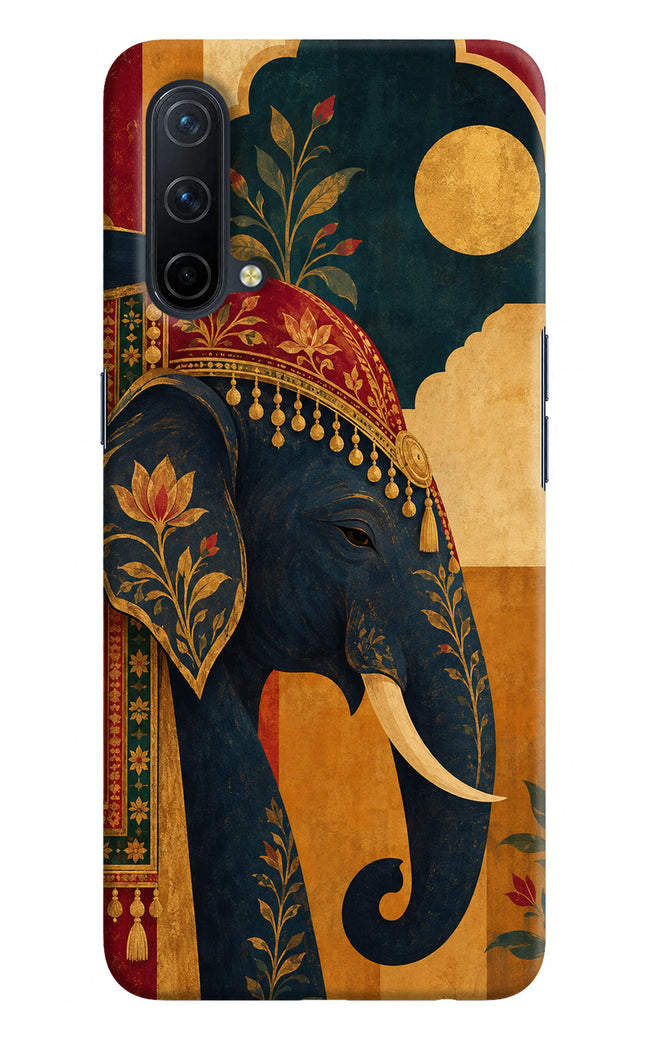 Royal Elephant Oneplus Nord CE 5G Hard Case Back Cover by Casekaro