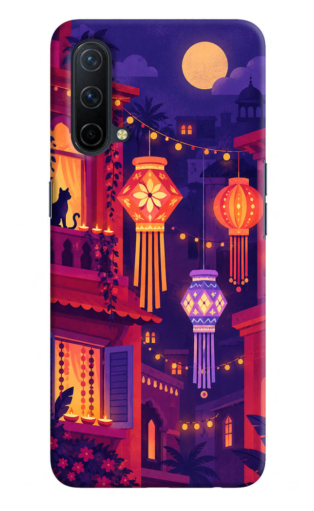 Lantern Lane Oneplus Nord CE 5G Hard Case Back Cover by Casekaro
