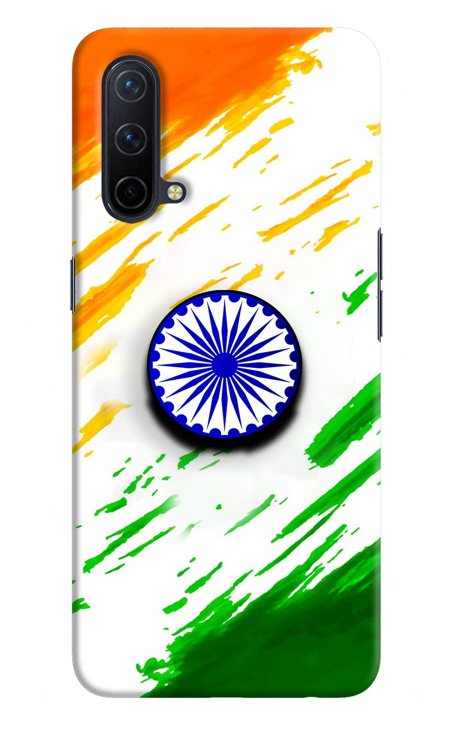 Indian Flag Ashoka Chakra Oneplus Nord CE 5G Pop Case, Hard case