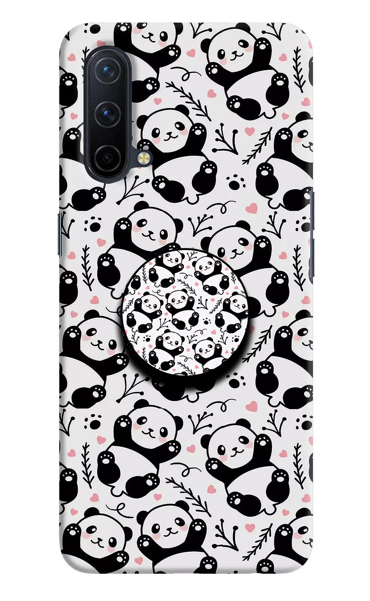 Cute Panda Oneplus Nord CE 5G Pop Case by Casekaro