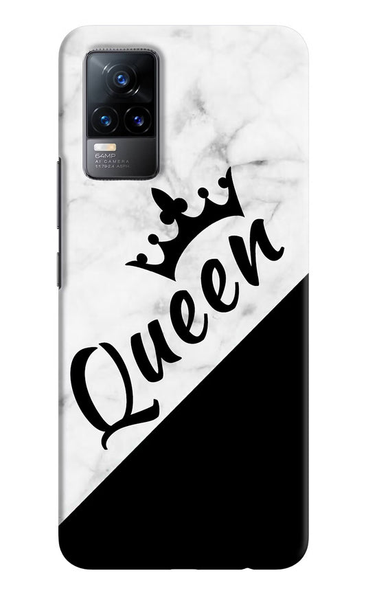 Queen Vivo Y73/V21E 4G Hard Case Back Cover by Casekaro