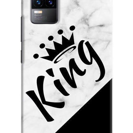 King Vivo Y73/V21E 4G Hard Case Back Cover by Casekaro