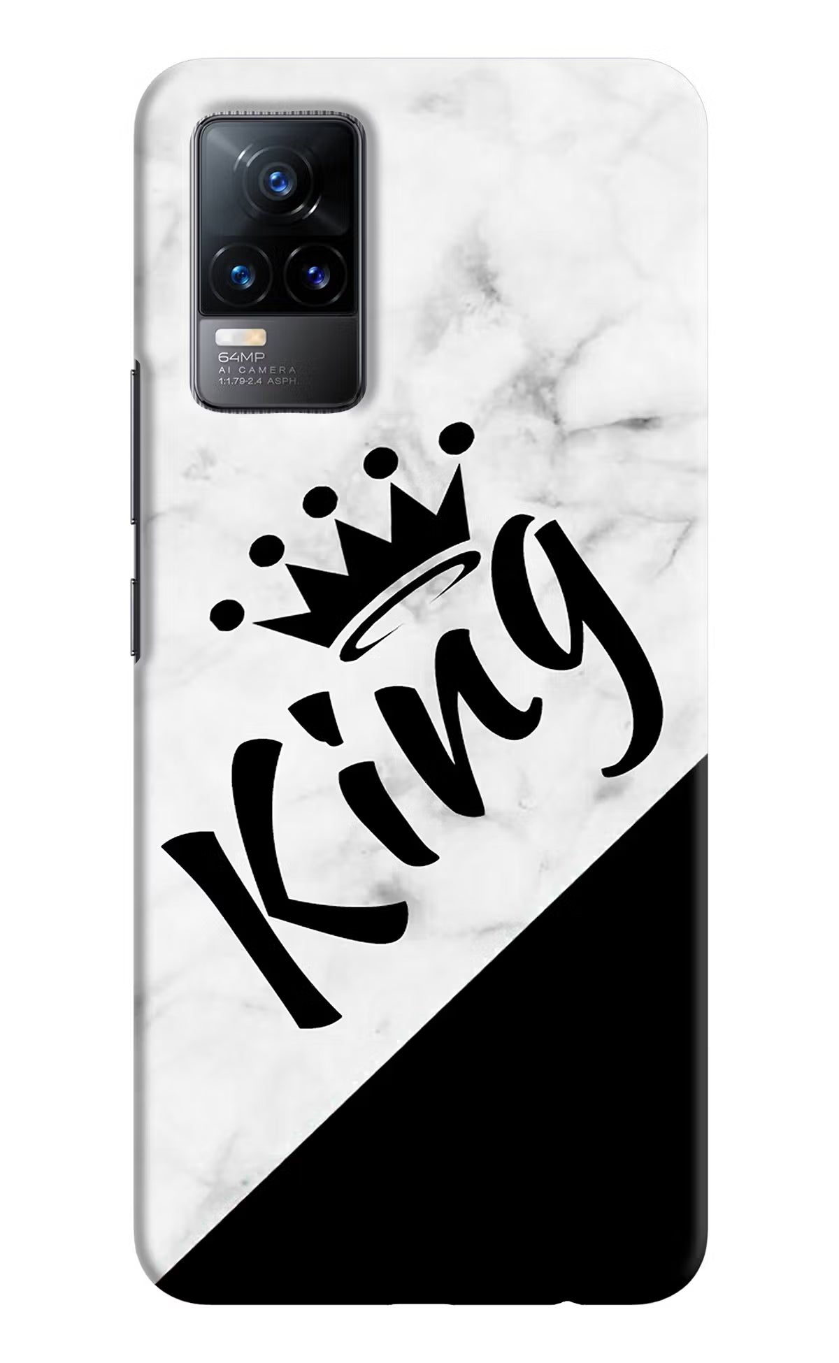 King Vivo Y73/V21E 4G Hard Case Back Cover by Casekaro