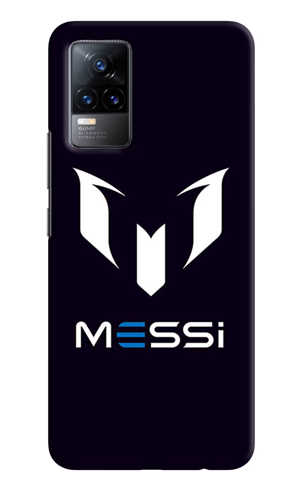 Messi Logo Vivo Y73/V21E 4G Hard Case Back Cover by Casekaro