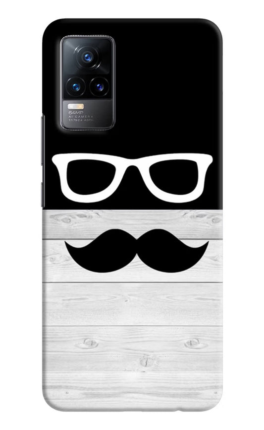 Mustache Vivo Y73/V21E 4G Hard Case Back Cover by Casekaro