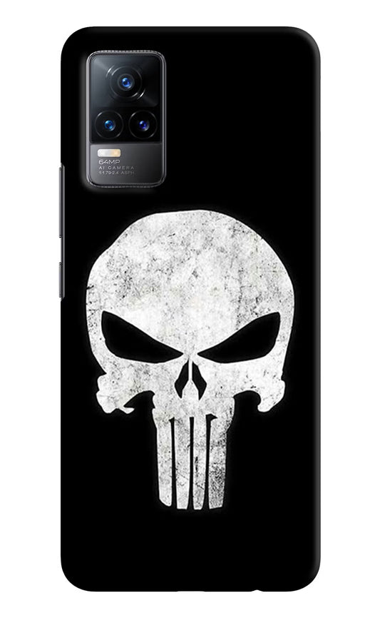 Punisher Skull Vivo Y73/V21E 4G Hard Case Back Cover by Casekaro