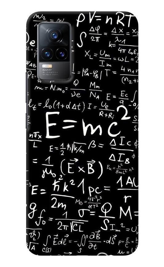 Physics Albert Einstein Formula Vivo Y73/V21E 4G Back Cover